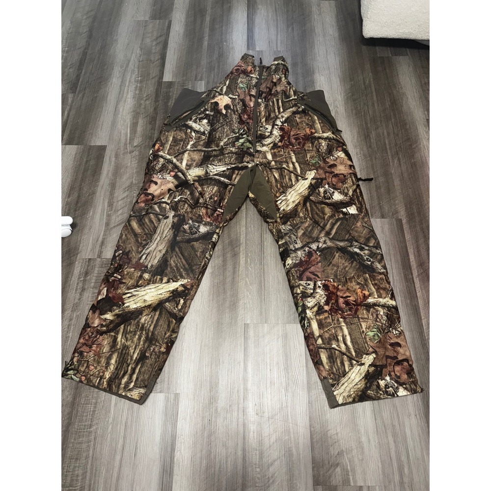 Game Winner Mossy Oak BreakUp Infinity CamoHuntingBibsOveralls Mens2XLWaterproof